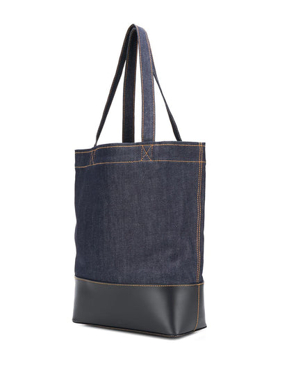 A.P.C. Men Axel Denim Tote Bag